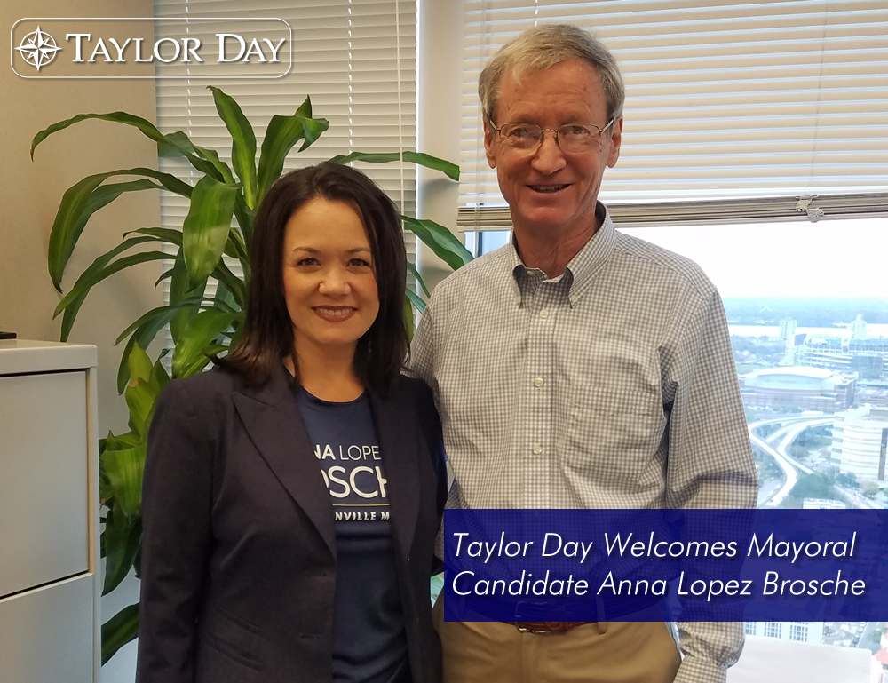 Taylor Day Welcomes Mayoral Candidate Anna Lopez Brosche