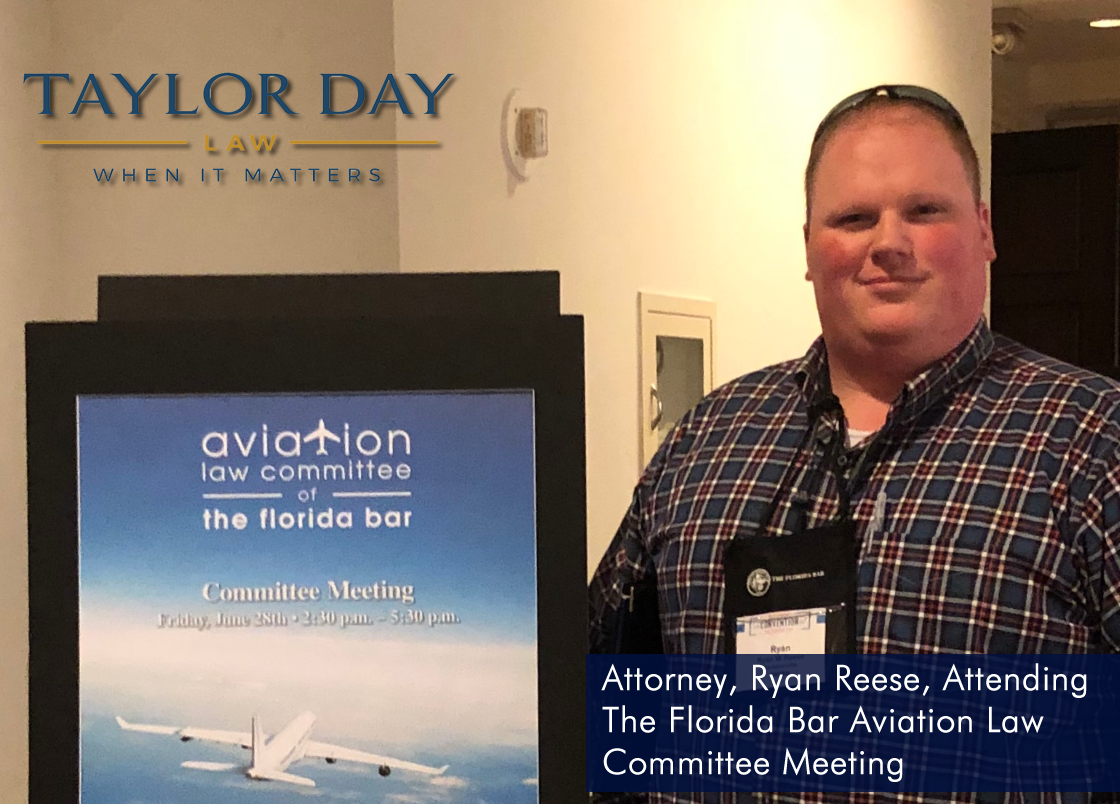 Ryan W. Reese Attends June 2019, The Florida Bar Aviation Law Committee Meeting