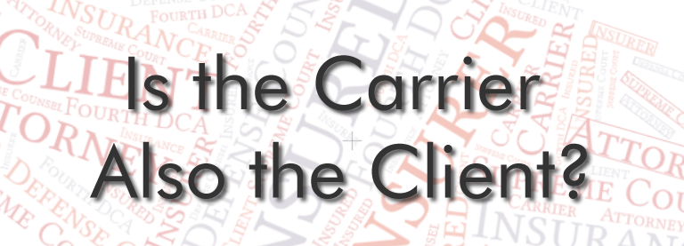 Is the Carrier also the Client?