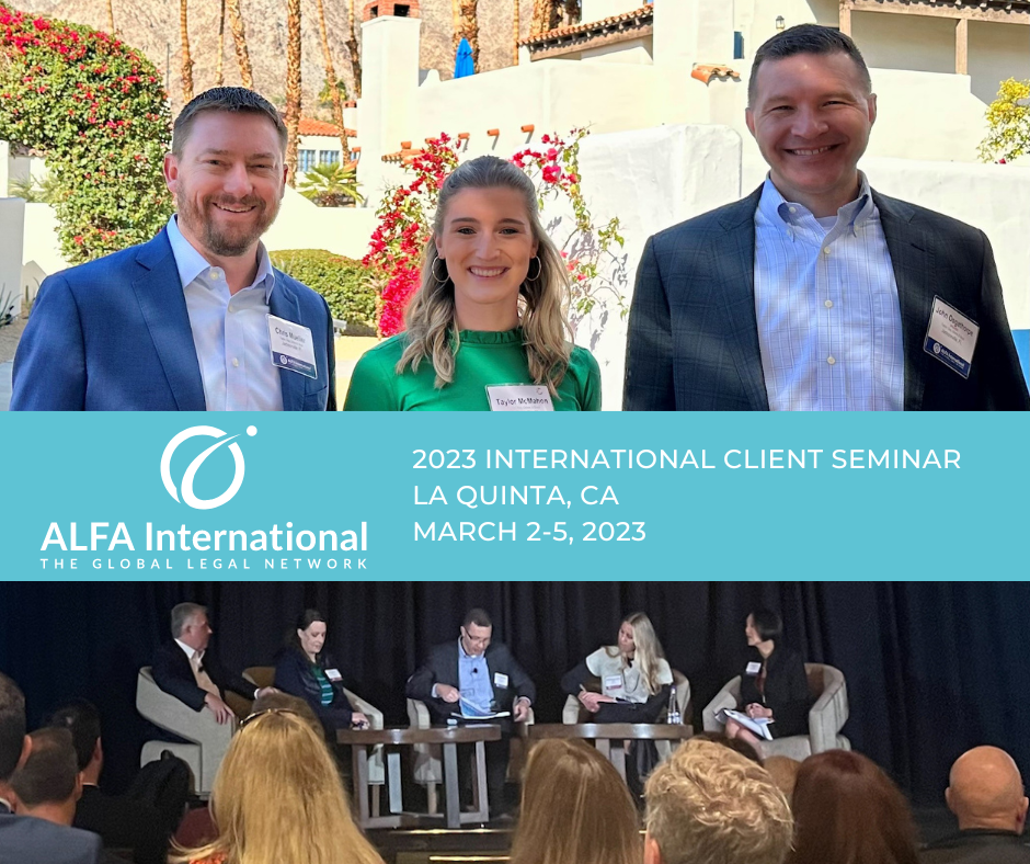 Attorneys attend ALFA International’s International Client Seminar