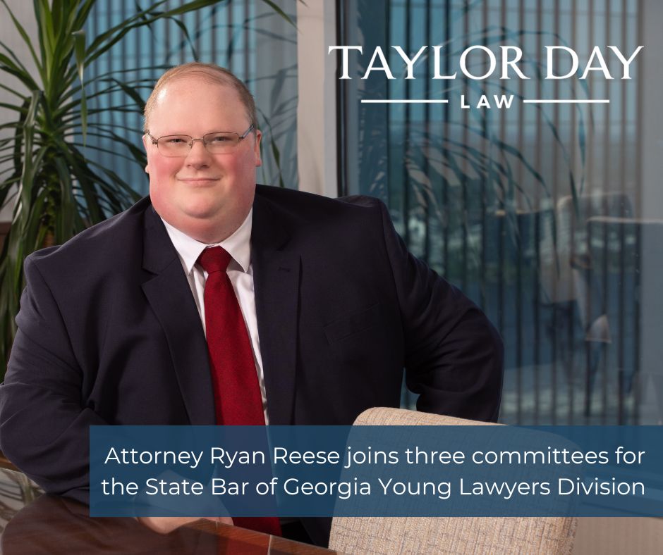 Attorney Ryan Reese joins three committees for the State Bar of Georgia Young Lawyers Division