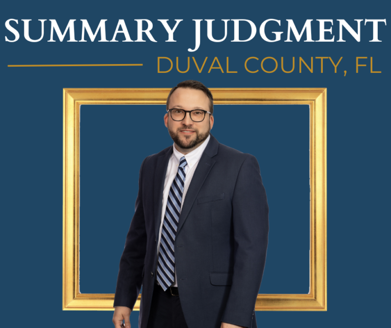 Michael Cox recently obtained a final summary judgment for one of our commercial retail clients in a premises liability action involving a trip-and-fall incident. The Plaintiff claimed to have suffered a trip-and-fall over a small concrete joint along a sidewalk while shopping. While the Plaintiff claimed tens of thousands of dollars in damages, our client denied liability, and Taylor Day Law ultimately prevailed in their complete defense.