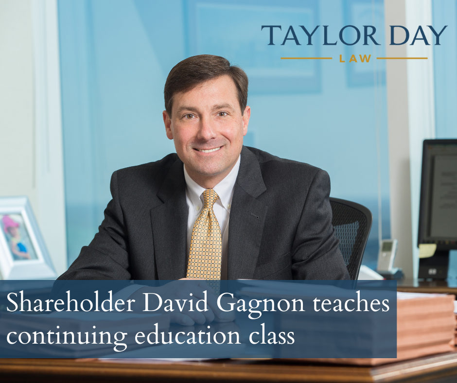 Shareholder teaches continuing education course