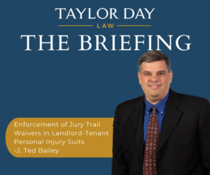 Landlord-Tenant Personal Injury Suits
