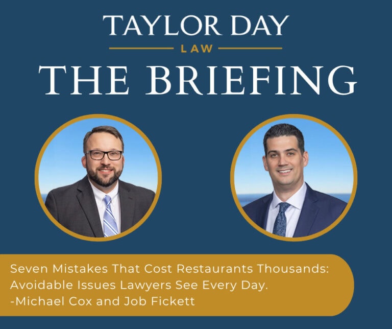Restaurant liability
