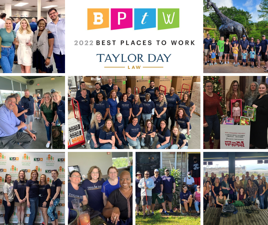 Taylor, Day, Grimm & Boyd named 2022 Best Places to Work