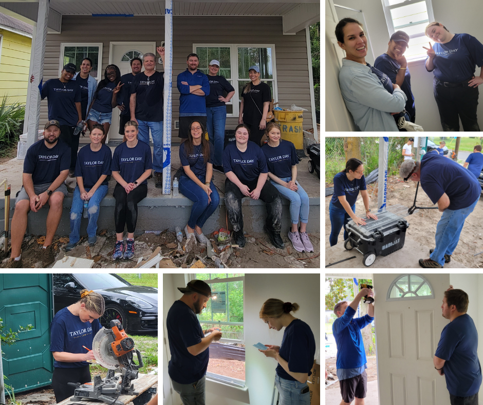 Taylor Day Law Volunteers for HabiJax